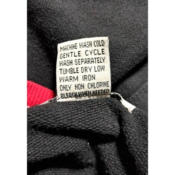 Vintage 90a Alfred Dunner Sweatshirt L Plaid Teddy Bear Applique & Red Trim Coll - Picture 3 of 7